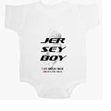 Jersey Boy Baby Ultrasoft Onesie