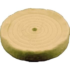 8 Extra Thick Spiral Sewn Buffing Wheel by 