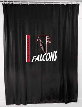 Sports Coverage Atlanta Falcons Shower Curtain