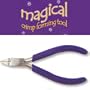 Beadsmith Magical Bead Crimper, 5-Inch, Purple Handle