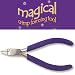 The Bead Smith Magical Bead Crimper - Purple Handle