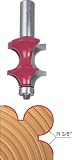 Freud 99-021 3/8-Inch Radius Traditional Corner Beading Bit with 1/2-Inch Shank