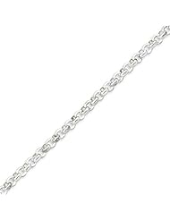 Sterling Silver 4.75mm Half Round Belcher Chain - 16 Inch