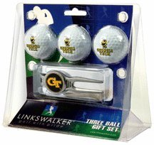 Georgia Tech Yellow Jackets 3 Ball Golf Gift Pack With Kool Tool