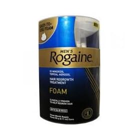 ROGAINE (REGAINE) FOAM FOR MEN,5%MINOXIDIL, 3X 60ml Cans,3 MONTHS