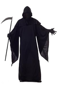 Horror Robe Grim Reaper Costume, XL(44-46)