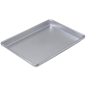 Buy Chicago Metallic Commercial II Non-Stick Small Cookie Jelly Roll Pan, 12-1 4-Inch by 8-3 4-Inch