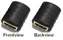 Premium GOLD Series HDMI Female/Female Coupler by PTC