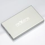 Photo : Nexons 2.5" External Hard Drive Enclosure For 2.5" IDE Hard Drive. USB Bus Powered - Silver. Pouch Included