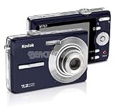 Photo : Kodak EasyShare M763 7.2MP Digital Camera with 3x Optical Zoom (Blue)