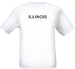 ILLINOIS - State-series - Heather Grey or White T-shirt