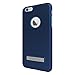 Seidio SURFACE with Metal Kickstand Case for iPhone 6 Plus/6s Plus [Slim Case] - Non-Retail Packaging - Royal Blue/Blue