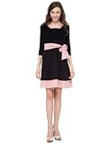 Sweet Mommy Maternity and Nursing Dress with chiffon sash