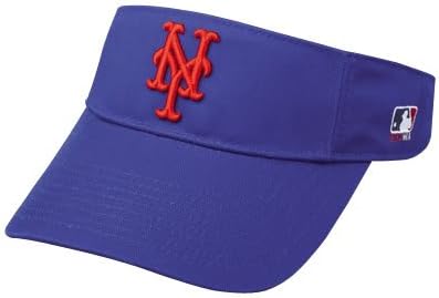 New York Mets Officially Licensed MLB Adjustable Velcro Adult Visor