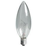 GE LIGHTING 19110 2PK CHANDELIER 40W CLEAR Case of 6