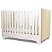 Baby : Hiya Crib - Polar White & Birch