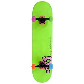 Enuff Neon Logo Complete Skateboard - Green
