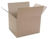 CareMail Recycled Shipping Boxes - Binder - 15 x 12 x 10 Inches - Brown - 12 Pack (1119264)