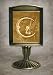 Fairy Moon (David Delamare design) Lithophane Mantle Stand Antique Brass