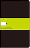 MOLESKINE モレスキン カイエ プレーンノート・無地・3冊セット・Xラージ・黒