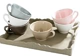 Big French Cups - Set of 5