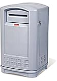 Confidential Document Containers - Roll-out Container, 95 gal 28 11/16'L x 33 3/4'W x 45 1/