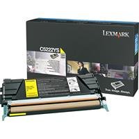 Lexmark yellow colour laser cartridge C5222YS