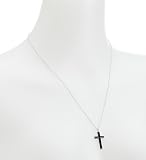 [ララクリスティー]LARA Christie ネックレス レールクロス ネックレス [BLACK Label] P3190-BK