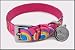 XS Chromebones Cool Pink Retro Designer Dog Collar