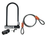 Bike Lock Kryptonite Kryptolok-STD with Bracket and Cable