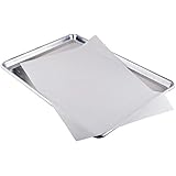 ChefLand Quilon Parchment Paper Pan Liner Baking Sheets - 12" x 16", 100 Pack.
