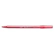BIC : Round Stic Ballpoint Pen, Red Ink, Medium, 1.0 mm -:- Sold as 1 DZ