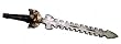 Bladed Skull Sword - Good with pirate costumes, egyptians, warriors...