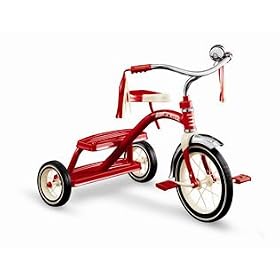 Radio Flyer Classic Red Dual Deck Tricycle