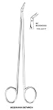 Medline Vascular Scissors, Hegemann-Diethrich - 45degree, Sh/Sh, 7 1/2", 19 cm - Model MDS0803045