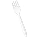 Boardwalk YFW-FW White Medium Weight Polypropylene Fork (Case of 1000)
