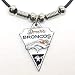 Denver Broncos Pendant Sculpted Pewter with Necklace