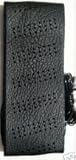 Lace on Steering Wheel Cover -Black