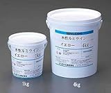 エスコ 水性区画ライン用蛍光塗料 レッド 1.0kg EA942EW-2