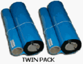 Take4Less 2-pack KXFA55 KX-FA55 New Compatible Thermal Fax Refill for Panasonic Panafax KXFP80 KXFP81 KXFP85 KXFP86 KXFP151 KXFP155 KXFPC91 KXFPC95 KXFPC96 KXFPC161 KXFPC165 KXFPC175