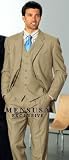 Gitman Gold White 2-Ply Twill Wide Spread Collar with Frenc Cuff Dress Shirt $99