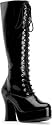 Exotica-2020 Pleaser USA Black Patent Size: 8