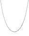 Amazon Collection 14k Gold Box Chain Necklace (.8 mm)