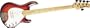 Music Man StingRay 5 5-String Bass Guitar Honey Sunburst Maple Fretboard