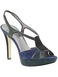 Nine West Women's Fuchsia T-Strap Platform Sandal