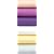 Queen Size 300 Thread Count, Pin Stripe, Lavender Grey Organic Cotton Sheet Set