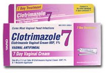 Clotrimazole Vaginal Cream USP, 1% , 7-Day Cream-45g