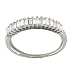 Wedding Ring 18K White Gold With Diamonds #DQSW