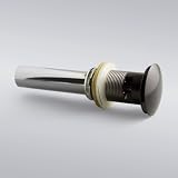 Bathroom Faucet Vessel Vanity Sink Pop Up Drain Stopper with Overflow Oil Rubbed Bronze