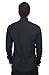 New Mens Dress Shirt Black Tuxedo Wing Tip Tailored Slim Fit Wrinkle Free By Azar Man